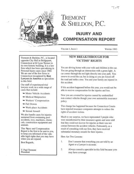 Tremont Sheldon Winter 1993